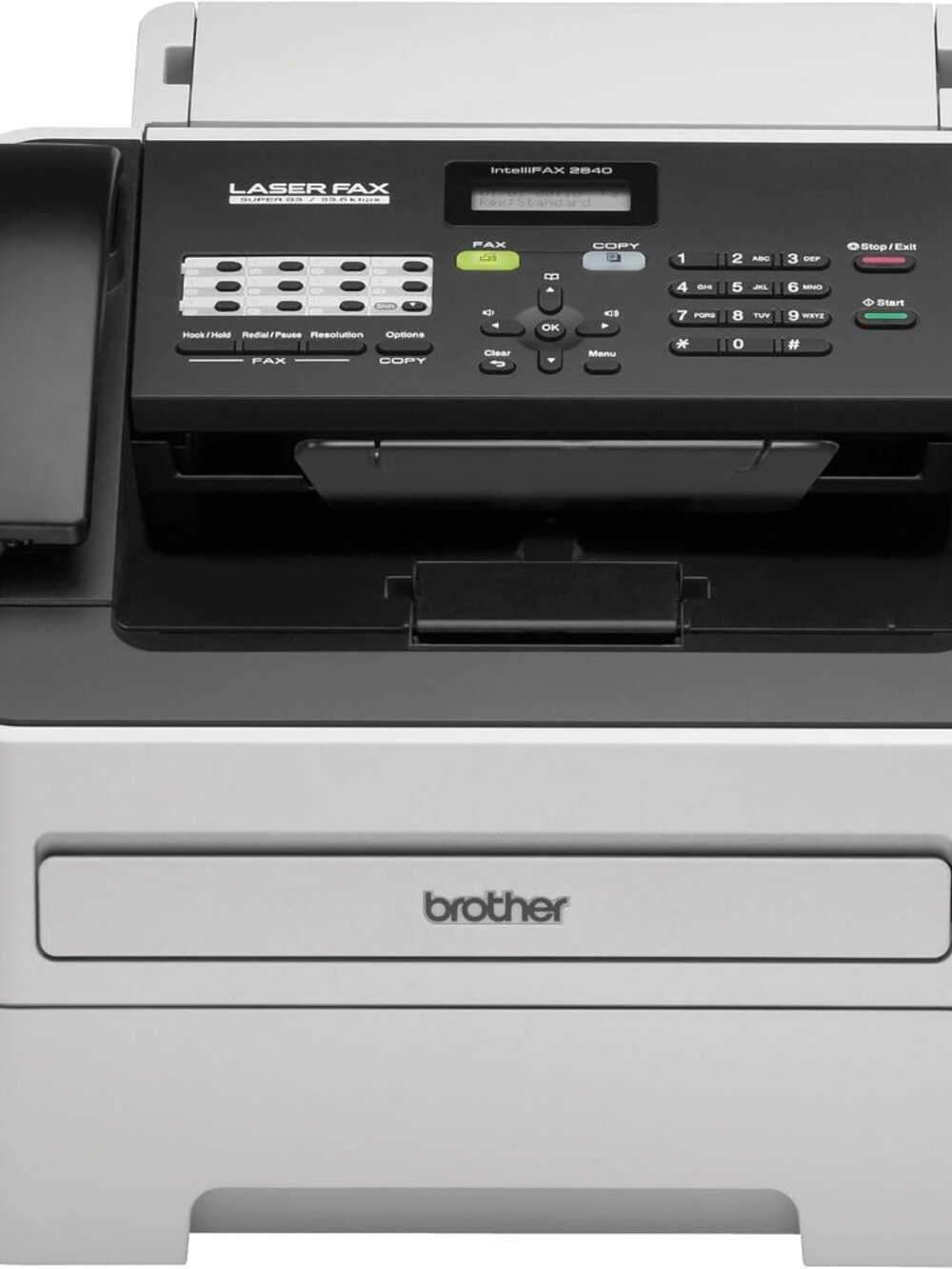 Brother FAX-2840 High Speed Mono Laser Fax Machine Tested Working